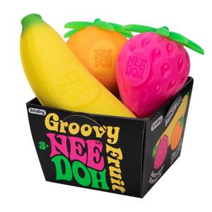 lot 6312 image: Schylling Nee Doh Groovy Fruit - Novelty Toy (GFND)