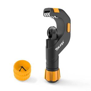 lot 6320 image: TOLESA Pipe Cutter Tool 316-2 OD, Heavy Duty Metal Pipe Cutter With Deburring Tool Pipe Reamer Sharp Copper Tube Cutter Speed Cutting Tubing Cutter For Stainless Steel Aluminum Brass Pipe