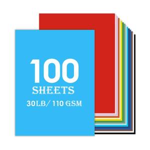 lot 6324 image: Colored Construction Paper 100sheets 12x18, Assorted 25 Colors(30lb110gsm)