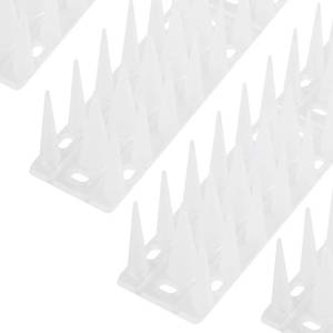 lot 6326 image: OFFO Bird Spikes, Keep Birds Pigeon Woodpecker Away Device Outdoor, Covers 8.4 Feet(2.6m), Black