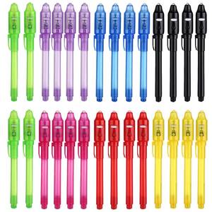 lot 6330 image: SCStyle Invisible Ink Pen 28Pcs with UV Light Magic Marker for Secret Messages, Writing Information for Birthdays, Easter, Halloween, Christmas Gifts for Students