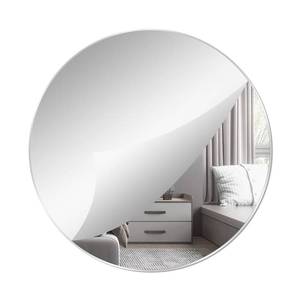 lot 6379 image: DARENYI 12 Round Wall Mirror Tiles High Clear Reflecticon Self Adhesive Acrylic Mirror Sheets Circle Stickers for Bathroom, Bedroom, Door, Home Decor