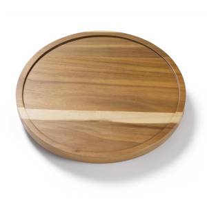 lot 14014 image: LAMU 9 Acacia Wood Lazy Susan Organizer for Table Top, Lazy Susan Turntable for Cabinet, Kitchen, Countertop, Pantry Organization