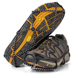 lot 14031 image: Yaktrax Walk Traction Cleats for Walking on Snow and Ice (1 Pair), Large , Black