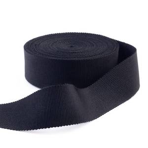 lot 14437 image: Petersham Ribbon 1 Inch Vintage Ribbon for Millinery Hat Craft(Black)