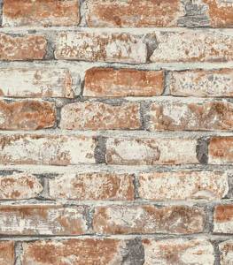 lot 14438 image: Sevalo Brick Wallpaper Peel and Stick Brick Contact Paper for Walls Red 3D Faux Self-Adhesive Removable Wallpaper for Bedroom Kitchen Backsplash Accent Wall Sticky D�cor Fireplace 17.3inW 197inL