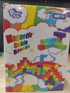 lot 14469 image: Pairez Toys Magnetic Cubic Building Blocks Set