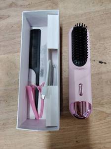 lot 14472 image: Cordless Rechargeable Mini Hair Styling Comb