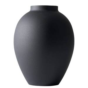 lot 19380 image: SilkSerenade Large Black Matte Flower Vase for Bedroom Kitchen Living Room Table, Contemporary Farmhouse Decorative Ella Flowers Iron Vases, Rustic Tall Earthy Wabi Sabi Modern Centerpieces Home Decor