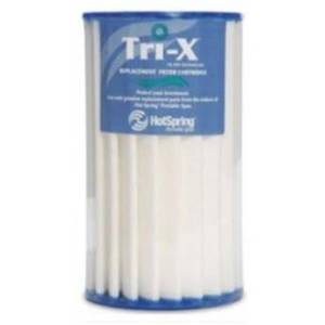lot 19430 image: Hot Spring Spas Tri-X Ceramic Cartridge Filter Single 73250, white