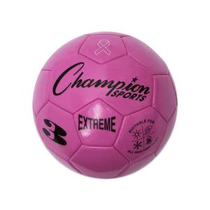 lot 20403 image: Champion Sports Extreme Series Soccer Ball, Size 3 - Youth League, All Weather, Soft Touch, Maximum Air Retention - Kick Balls for Kids Under 8 - Competitive and Recreational Futbol Games, Pink (BASKETBALL)