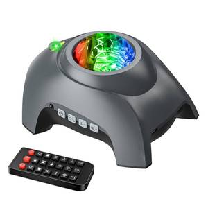 lot 20405 image: Rossetta Star Projector, Galaxy Projector for Bedroom, LED Night Light Aurora Projector with Bluetooth Speaker, White Noise, Timer and Remote, Room Decor, Gifts for Kids, Adults, Christmas, Birthday