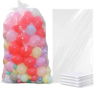 lot 20444 image: Yovimak 2 Pack Balloon Bags for Transport 98 x 59 In, Reusable Extra Large Clear Carrying Bag for Arch Garland Delivery, Christmas Tree Storage, Birthday Wedding Party Decorations(2)