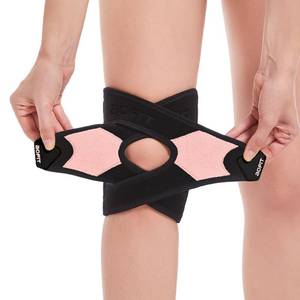 lot 20465 image: aoFIT Knee Brace for Men Women Knee Pain Meniscus Tear Arthritis Patella Dislocation Best Osteoarthritis Adjustable Compression with Memory Stabilizers for ACL MCL Breathable for Injury Recovery 3XL