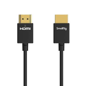 lot 20490 image: SMALLRIG Upgraded Ultra Thin HDMI Cable 35cm1.15Ft (A to A), 4K Hyper Super Flexible Slim Cord, High Speed Supports 3D, 4K60Hz, Ethernet, ARC Type-A Male to Male for Camera, Monitor, Gimbal - 2956B