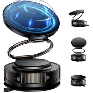 lot 20495 image: Magnetic Car Mount for Magsafe,Car Holder for iPhone 17 Air 17 16e 16 15 14 13,360° Rotating Adjustable Dashboard Suction Cup Cell Phone Holder,Foldable Cellphone Stand for Samsung S26 A17 A16 S25 FE