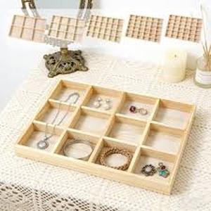 lot 1677 image: Wooden jewelry trays