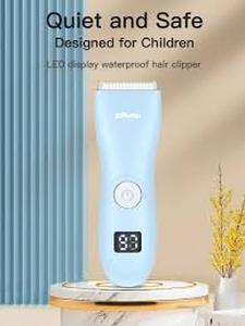 lot 2213 image: EleSU Waterproof Hair Clipper with LED Battery Display