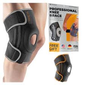 lot 2215 image: Dr Brace professional knee brace black