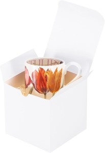 lot 2314 image: UnicoPak 10 Pack Gift Boxes White