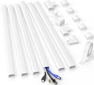 lot 2324 image: Cord hider White Plastic