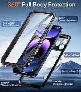 lot 4347 image: iPhone Waterproof Case with Screen Protector