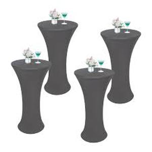 lot 4349 image: Wolkemer 4 Piece Black fabric covers