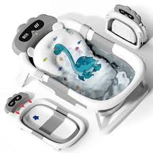 lot 5497 image: AVIDOR Portable Collapsible Baby Bathtub