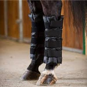 lot 5500 image: Horse Leg Ice Pack Wrap Cooling Therapy Set