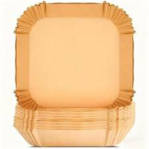 lot 6176 image: Vailnd Air Fryer Liners Parchment Paper Baking Cups Set 125 pieces