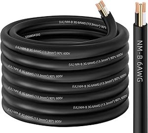 lot 9449 image: NMB6-010 62 AWG 50FT Electrical Cable Wire