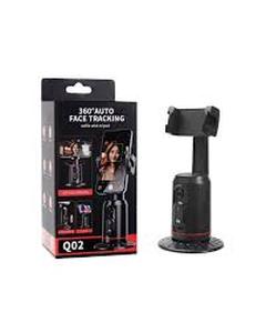 lot 11074 image: Q02 360 Auto Face Tracking Selfie Stick Tripod