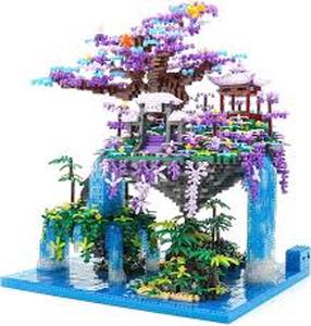 lot 11080 image: Fairy Pavilion Building Block Set