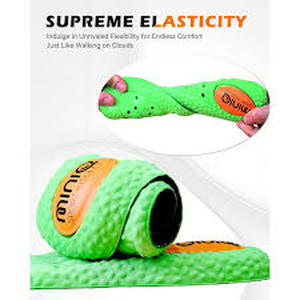 lot 12414 image: Miniq Foam Clog Sandals insole Green Orange Size S