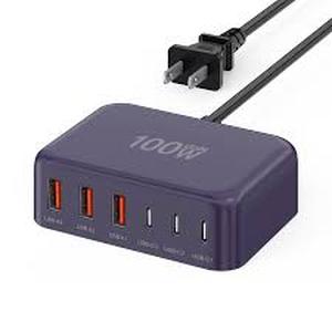 lot 20413 image: USB C Fast Charging Station with 100W Power Delivery