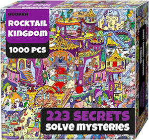 lot 20423 image: QUOKKA 23 Secrets Solve Mysteries 1000 Piece Jigsaw Puzzle