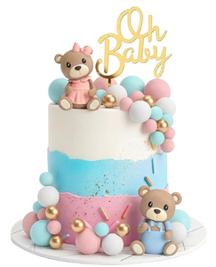 lot 11071 image: 25 PCs Baby Shower Decoration Kit with Oh Baby Sign