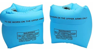 lot 12421 image: Inflatable Swimming Ring Set Of 2