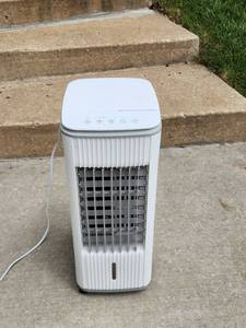 lot 123 image: Portable Evaporative Air Cooler with Digital Controls