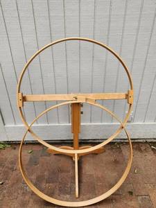 lot 140 image: Hinterberg Design Homestead Quilt Hoop Large Retails Over $200