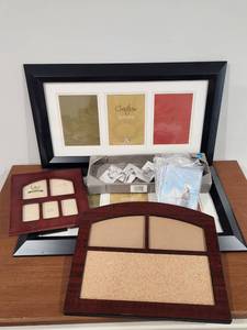 lot 241 image: Picture Frame Collection Bundle with Matting and Photo Accessories