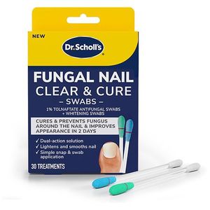 lot 37242 image: Dr. Scholls Fungal Nail Clear & Cure Swabs - 30ct - Retail $18