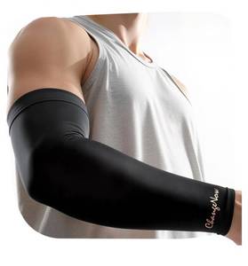 lot 37349 image: Copper-Infused Compression Arm Sleeve for Men & Women Stronger Support & Perfect Fit Ultra Breathable Full Arm Brace for Forearm, Bicep, Triceps - Tennis Elbow, Basketball, Arthritis, Tendonitis - Retail $10