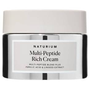 lot 37352 image: Naturium Multi-Peptide Rich Cream, Hydrating & Nourishing to Help Appearance of Fine Lines & Wrinkles, Vegan & Cruelty-Free, 1.7 oz - Retail $25