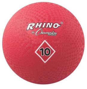 lot 37355 image: Champion Sports Playground Ball Durable High-Bounce Ball for Gym, Recess & Play - Retail $11