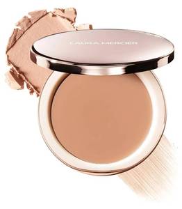 lot 37395 image: Laura Mercier Tinted Blur Balm, Balm-to-Powder Blurring Skin Tint, 12HR Wear, Natural Matte Soft-Focus Finish, Sheer Buildable Coverage, Peptide-Infused - Retail $44