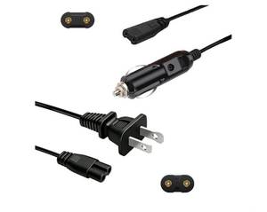lot 37406 image: 12V24V Car Use, 110V HomeOffice Use Power Cable for Electric Lunch Box, Portable Heating Bento Box Plug, Heated Lunchbox Replacement Power Cord Charger - Retail $9