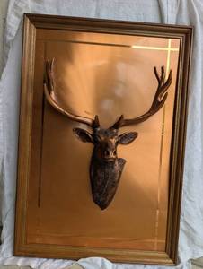 Copper Stag Deer Head Wall Mount - 32x22 in&nbsp;