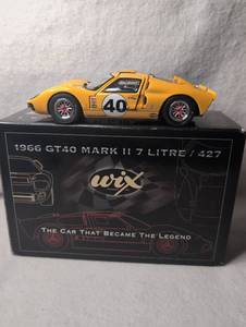 1966 Ford GT40 Mark II Die-Cast Model Car #40&nbsp;