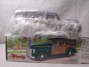 lot 1207 image: WIX Filters 1940 Ford Woody Station Wagon Collector Series Die Cast Model